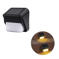 GIGAWATTS GW-236 Solar Deck Light 600mAh Ni-MH Waterproof Step Lights for Stairs Fence Pathway And Yard Railing