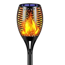 GIGAWATTS 96 LED Solar Lights Outdoor Lantern Waterproof with 3 Mode Attachment for Home Garden Balcony (Pack of 1)