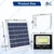 GIGAWATTS 200W Solar Flood Light with 20W Panel & Remote Control Rechargeable Cool White Lights for Outdoor Indoor