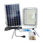 Gramstrong Republic Solar Light 150W Led Waterproof Flood Light Of 385 LED, Panel, Battery & Remote(1 Year Warranty)