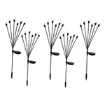 Gramstrong Premium Quality 6 Stick RGB Firefly Garden Light On Off Rechargeable for Garden and Outdoor Usage (Pack of 5)