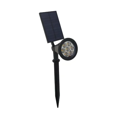 Gramstrong Solar 5w Landscape Light with Auto On/Off, Wireless Landscape Light for Garden, Yard and Pathway