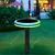GIGAWATTS GW-217 RGB Solar Sensor Bluetooth Garden Light 120° Rotating Angle Lamp for Outdoor Walkway Patio (Pack of 1)