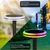 GIGAWATTS GW-217 RGB Solar Sensor Bluetooth Garden Light 120° Rotating Angle Lamp for Outdoor Walkway Patio (Pack of 1)