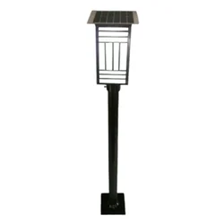 Premium Quality 3 Feet Solar Garden Light with 5W Solar Panel Gate Light For Outdoor Usage and Garden Decoration