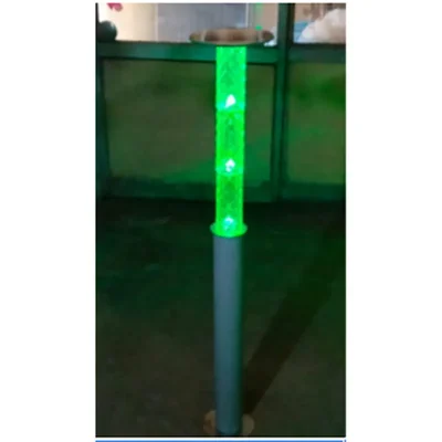 Premium Quality 4 Feet Solar Garden Light with 5W Solar Panel Gate Light For Outdoor Usage and Garden Decoration