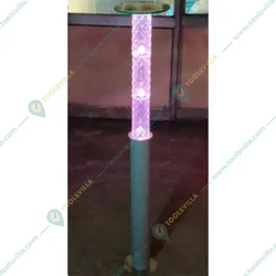 Premium Quality 4 Feet Solar Garden Light with 5W Solar Panel Gate Light For Outdoor Usage and Garden Decoration