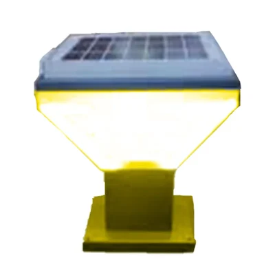 Premium Quality 10 Inch Solar Garden Light with 5W Solar Panel Gate Light For Outdoor Usage and Garden Decoration