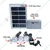 Gramstrong Solar Home Lighting Kit with an Inbuilt 1000 mAh Battery, LED Bulbs & 8W Solar Panel