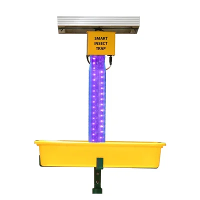 10W Solar Insect Light Trap with Auto Turn On/Off 4+2 feet Extendable Stand Cover Area of 4 TO 5 acre