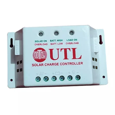 UTL 12v/24v 10 Amp Solar Charge Controller For Home, Office & Shops