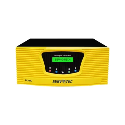 Servotech 1KVA 12V Flare Series 1512 MPPT Off-Grid Pure Sinewave Intelligent Solar Inverter with 2 Years of Warranty
