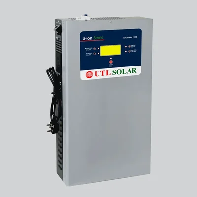 UTL Gamma+ LiON 1200 (Inbuilt Battery) Solar Inverter 1000VA 25.6V For Home, Office & Shops With 3 Years Warranty