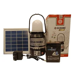 Gramstrong Rechargeable 6 Volt Battery Solar Lantern Light for Sustainable Travel and Exploration (6 Month Warranty)