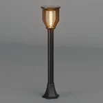 Gramstrong Republic Fancy Tower Secret Tungsten Style Solar LED Lamp With 5V/2W Solar Panel For Outdoor Use