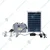Solar Universe India Solar Home Lighting Kit with 3 LED Blubs, 6 Watt Solar Panel and USB Data Cable for Mobile Charging