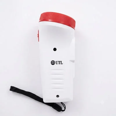 UTL Li-Ion Torch 20 DC 5V Micro USB Rechargeable Emergency LED Searchlight Flashlight