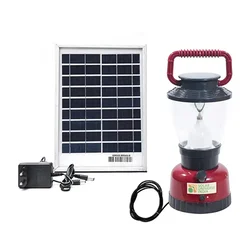 Solar Universe India Solar LED Lamp with 360 Degree Lighting & 6 Light Modes with 3 W Solar Panel and Accessories