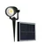 V-TAC 2W Solar Garden Light, DC5V - 2W Shaped Solar Panel With Sensor And Remote Control With 2 Years Warranty