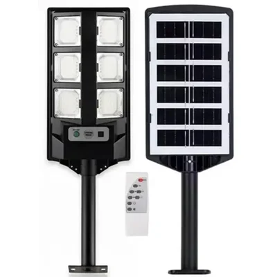 Gramstrong Republic Solar Street Light With 25W Solar Panel & Remote Controlled, Use For Street, Garden & Patio Lighting