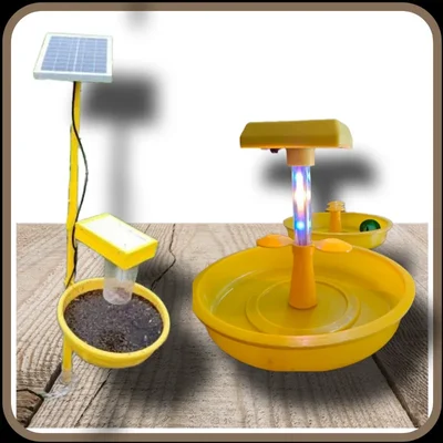 SK Agrotech Mini Solar Light Insect Pheromone Trap | Suitable for Home, Garden, Agricultural Field, etc(Pack-1 piece)