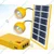 Gramstrong Republic Solar Home Light System With 1 pc Basket Fan, 2 pcs LED Bulbs, 3W/6V Solar Panel, 5m Cable & Battery