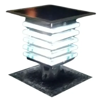 Premium Quality 10 Inch Solar Garden Light with 5W Solar Panel Gate Light For Outdoor Usage and Garden Decoration