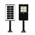 Gramstrong Republic 4-Reflecter Tiger 10W Solar Waterproof Street Light Of 72LED For Street & Garden Lighting Purpose