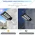 V-TAC 400W Solar Led Street Light,28W Solar Panel With Beam-Angle Motion Sensor And Remote Control With 2 Years Warranty