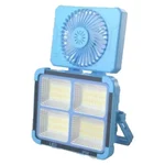 Gramstrong Republic Solar Flood Light With Fan & 5V/3W Solar Panel