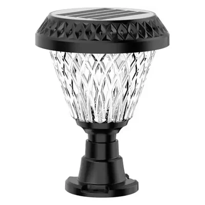 V-TAC 3W Solar Gate Light,1.3W Round Shape Solar Panel With Sensor And Remote Control With 2 Years Warranty