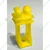 76mm Yellow Plastic Insulator for Solar Fencing/Solar Energizer (Pack of 50)