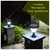 Gramstrong Solar Medium Pillar Post Gate Light with 7 Color LED for Outdoor Use an Ideal Choice For Outdoor Illumination