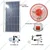 Gramstrong Solar Home System of 12 V Bulb and 12 inch Fan with 30 W Solar Panel and 5 Pin Mobile Charger (6 Month Warranty)