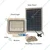 Solar Light Outdoor 60 W Led Waterproof Wall Mount Flood Light of 140 LEDs, Panel, Battery and Remote