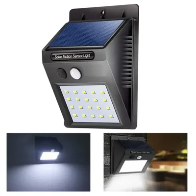 Solar Universe India WL-20L, 20 LED Motion Sensor Wall Light with Waterproof Protection Solar Spotlight for Outdoor Use