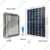 Gramstrong Republic Solar Light Outdoor 200W Led Waterproof Wall Mount Flood Light of 585 LEDs, Panel, Battery, Remote