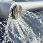 BrilloRex SS304 Stainless Steel Solar Panel Cleaning Sprinkler – 4 to 7 LPM Flow, Threaded Nozzle (Pack of 12)