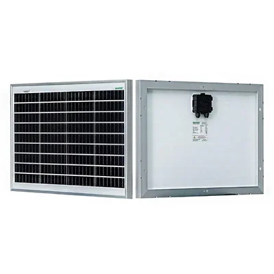 WAAREE 45W, 12V Solar Panel for Battery Charging, Lighting, Security Systems and Other Low Power Off-Grid Applications