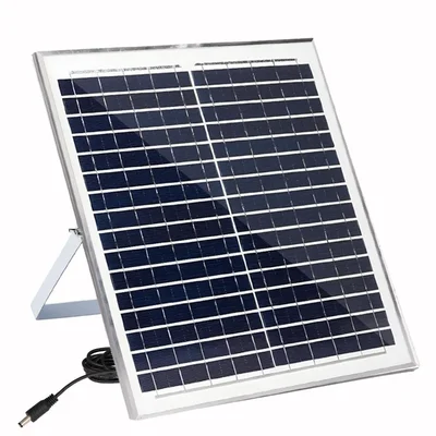 Gigawatts HSL-18W Solar Panel Water Resistant & Durable 18V 1A Power PV Board Portable Charger for Battery, Home & Camping