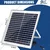 Gigawatts HSL-18W Solar Panel Water Resistant & Durable 18V 1A Power PV Board Portable Charger for Battery, Home & Camping