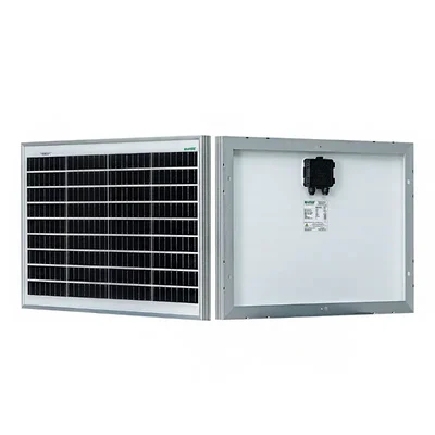 WAAREE 120W, 12V Solar Panel Charging With Sturdy Aluminum Frame for Off-Grid Battery System