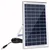 Gigawatts HSL-6W 6W Solar Panel Water Resistant 6V 1A Power PV Board Portable Charger for Battery Charging & Camping
