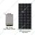 Gramstrong Combo Set of 185 W Monocrystalline Solar Panel & 12 V - 20 Amp Smart Charge Controller for Commercial and Industrial 