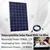 Gramstrong 10w 12v Polycrystalline Solar Panel With 1m Wire Maximum Power For Commercial And Residential Purpose