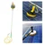 Zoom Solar Motorized Solar Panel Wet Cleaning Brush With 4 Mtr Telescopic Pole Without Battery