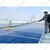 Dual Motorized Solar Panel Wet Cleaning Brush With 6 Mtr Telescopic Pole without battery by Zoom solar