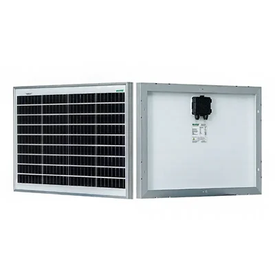 WAAREE 130W 12V Solar Panel for Off-Grid Battery Charging Weather Resistant Frame