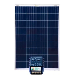 Solar Universe India Combo Set of 100 W Polycrystalline Solar Panel & 12 V -10 Amp Smart Charge Controller