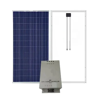 Gramstrong Combo Set of 200 W Polycrystalline Solar Panel & 24 V 20 Amp Smart Charge Controller for Home  and Commercial Usage 